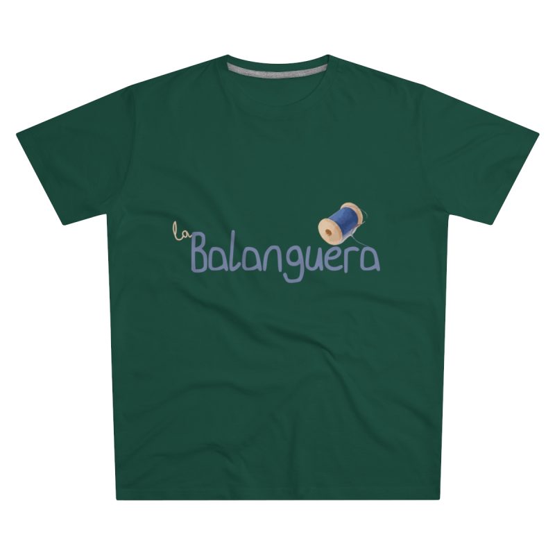Camiseta hombre corte moderno - Verde botella - Camiseta «La Balanguera»