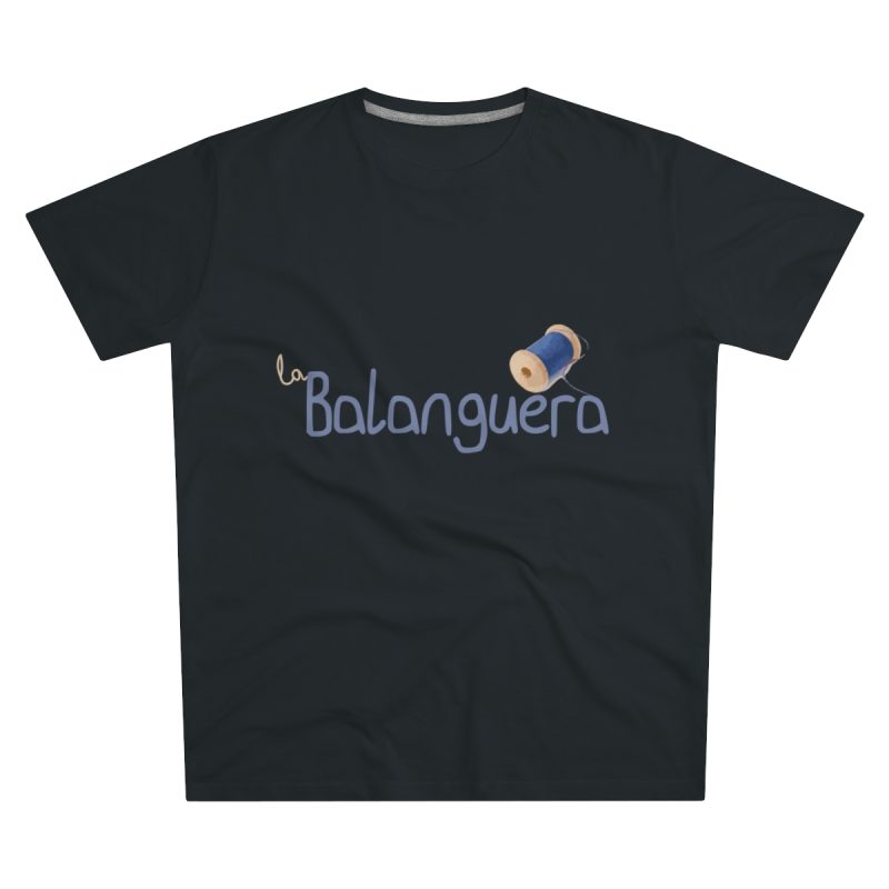 Camiseta hombre corte moderno - Negro intenso - Camiseta «La Balanguera»
