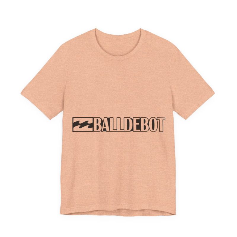 Camiseta jersey manga corta - Melocoton jaspeado - Camiseta Ball de Bot