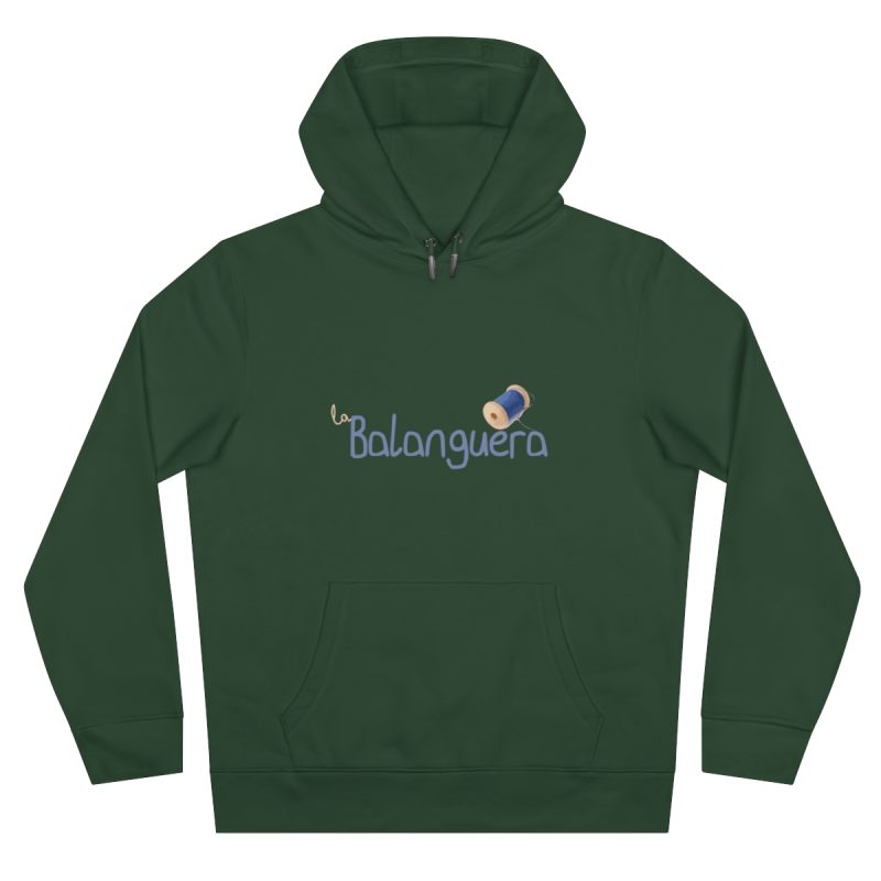 Sudadera con capucha King - Verde botella - Camiseta «La Balanguera»
