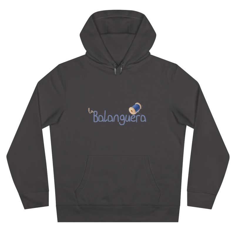 Sudadera con capucha King - Gris asfalto - Camiseta «La Balanguera»