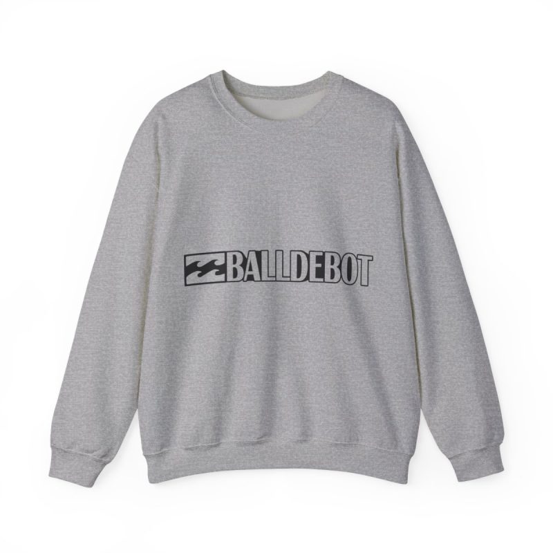 Sudadera cuello redondo - Gris deportivo - Camiseta Ball de Bot