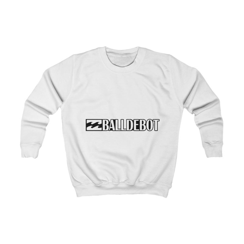Sudadera infantil - Blanco artico - Camiseta Ball de Bot Sudadera infantil - Blanco artico - Camiseta Ball de Bot