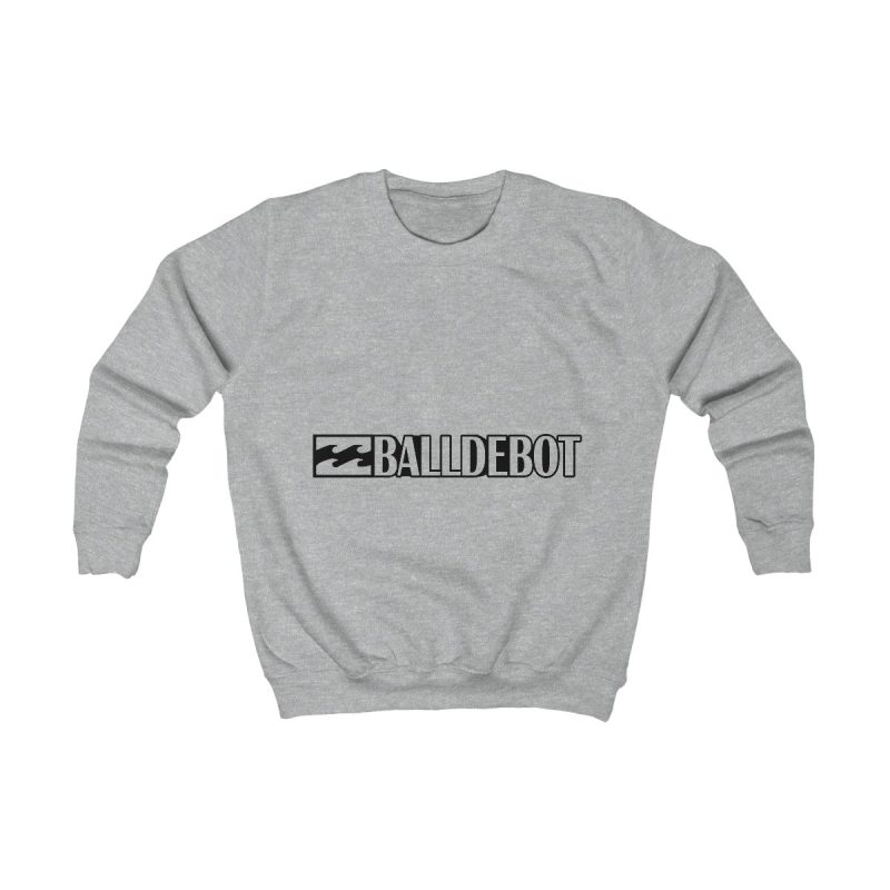 Sudadera infantil - Gris jaspeado claro - Camiseta Ball de Bot