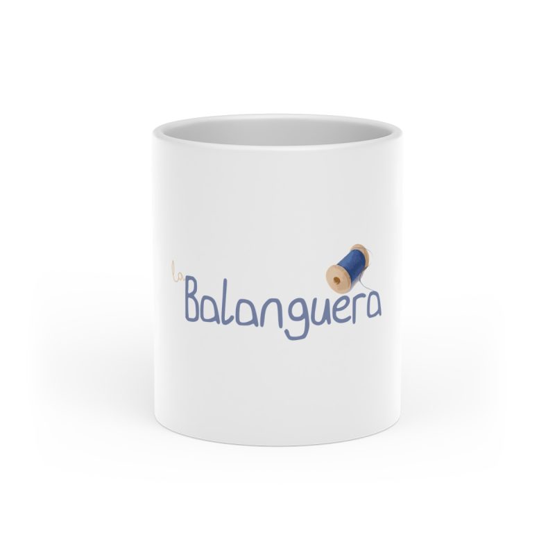 Taza con asa de corazon - Blanco - Camiseta «La Balanguera» Taza con asa de corazon - Blanco - Camiseta «La Balanguera»