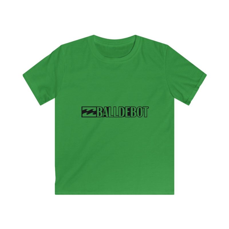 Camiseta infantil Softstyle - Verde irlandes - Camiseta Ball de Bot
