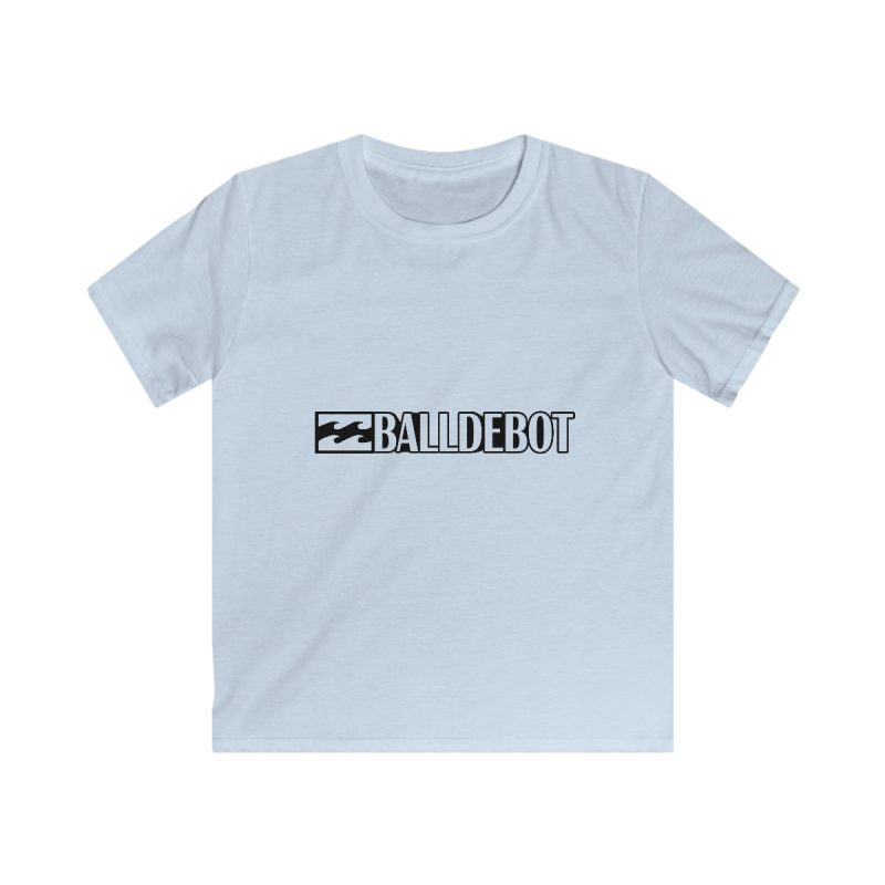 Camiseta infantil Softstyle - Azul claro - Camiseta Ball de Bot