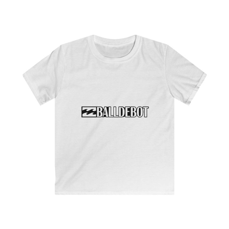 Camiseta infantil Softstyle - Blanco - Camiseta Ball de Bot