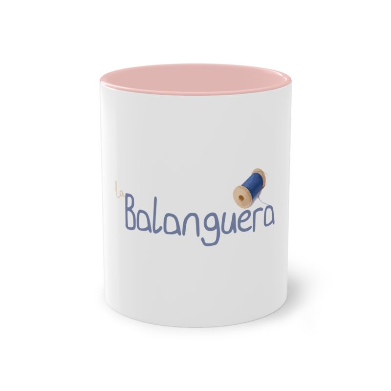 Taza bicolor - Rosa - Camiseta «La Balanguera»