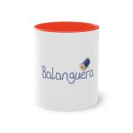 Taza bicolor - Rojo - Camiseta «La Balanguera»