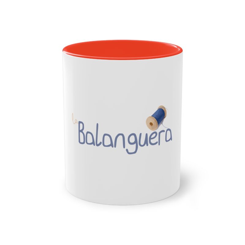 Taza bicolor - Rojo - Camiseta «La Balanguera»