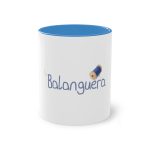 Taza bicolor - Azul claro - Camiseta «La Balanguera»