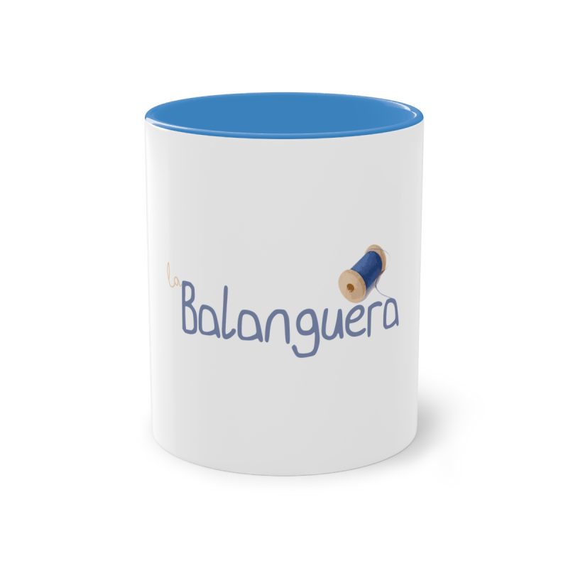 Taza bicolor - Azul claro - Camiseta «La Balanguera»