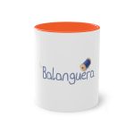 Taza bicolor - Naranja - Camiseta «La Balanguera»