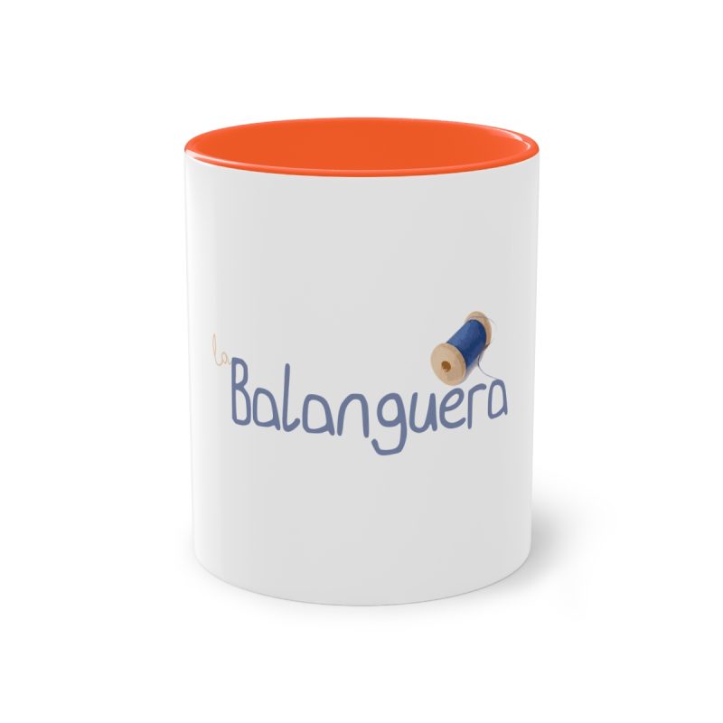 Taza bicolor - Naranja - Camiseta «La Balanguera»