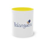 Taza bicolor - Amarillo - Camiseta «La Balanguera»