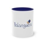 Taza bicolor - Azul oscuro - Camiseta «La Balanguera»