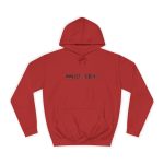 Sudadera universitaria - Rojo fuego - Camiseta Ball de Bot