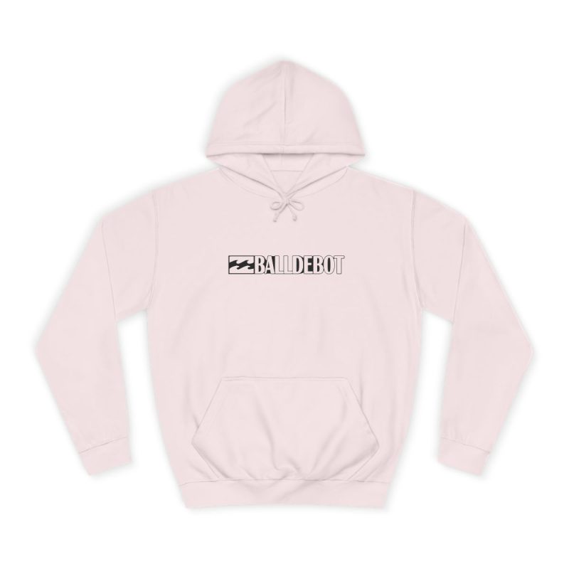 Sudadera universitaria - Rosa bebe - Camiseta Ball de Bot