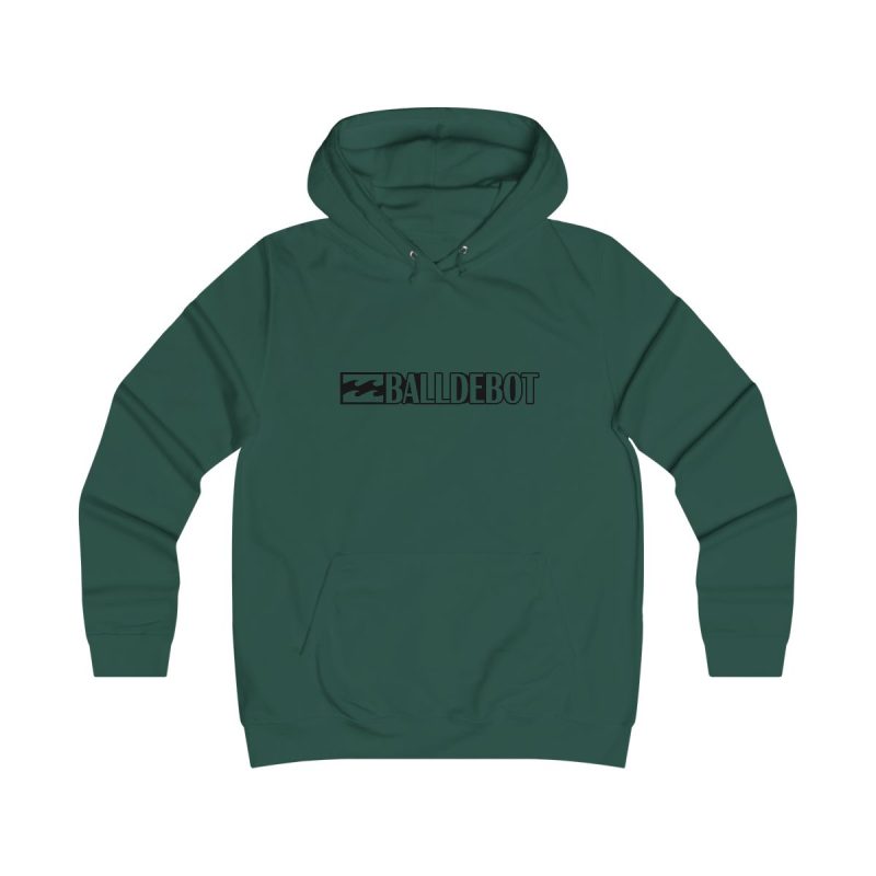 Sudadera universitaria mujer - Verde botella - Camiseta Ball de Bot