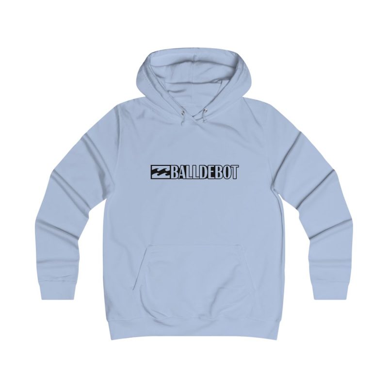 Sudadera universitaria mujer - Azul cielo - Camiseta Ball de Bot