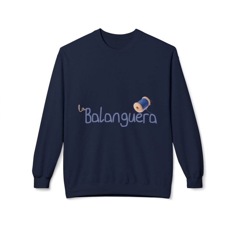 Sudadera Softstyle cuello redondo - Azul marino - Camiseta «La Balanguera» Sudadera Softstyle cuello redondo - Azul marino - Camiseta «La Balanguera»