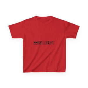 Camiseta infantil algodon grueso - Rojo - Camiseta Ball de Bot