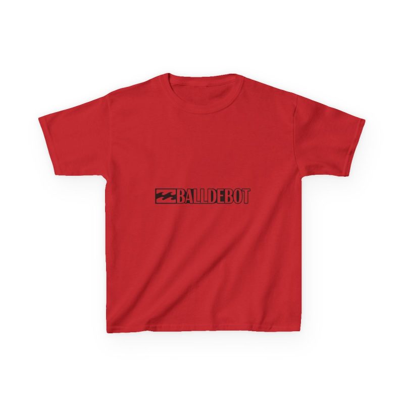 Camiseta infantil algodon grueso - Rojo - Camiseta Ball de Bot Camiseta infantil algodon grueso - Rojo - Camiseta Ball de Bot