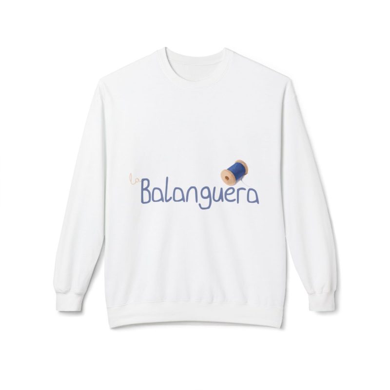 Sudadera Softstyle cuello redondo - Blanco - Camiseta «La Balanguera»