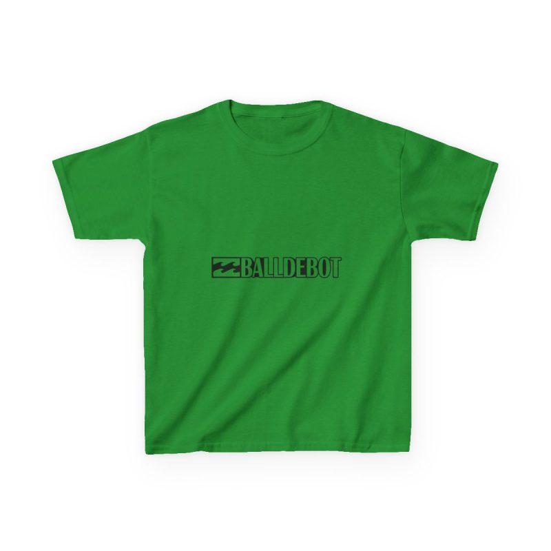 Camiseta infantil algodon grueso - Verde irlandes - Camiseta Ball de Bot