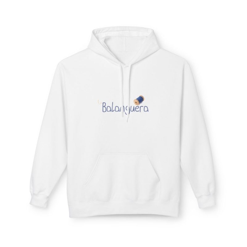 Sudadera Softstyle con capucha - Blanco - Camiseta «La Balanguera»