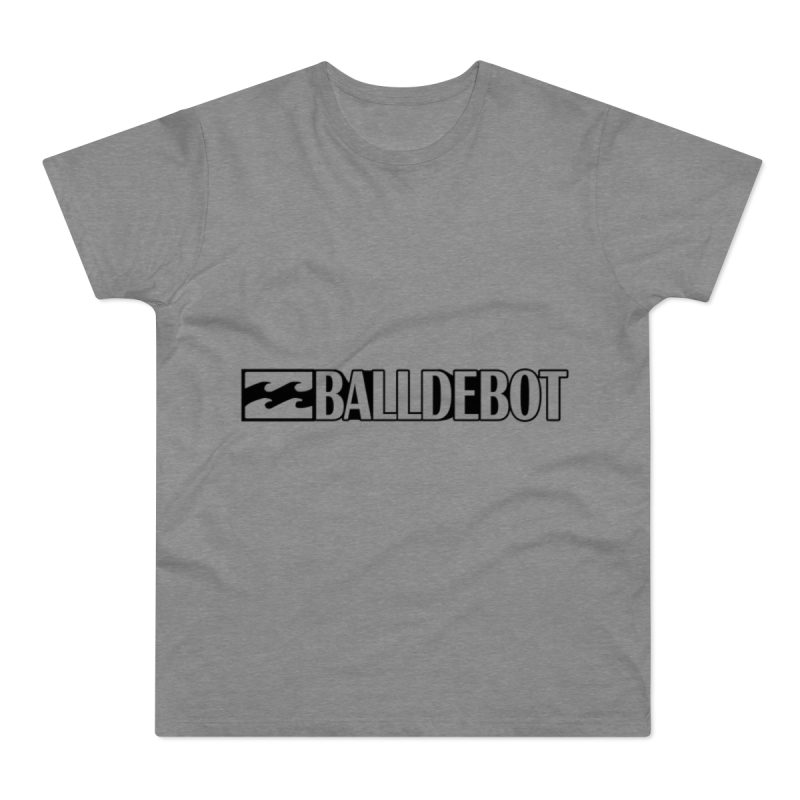 Camiseta hombre punto liso - Gris deportivo jaspeado - Camiseta Ball de Bot