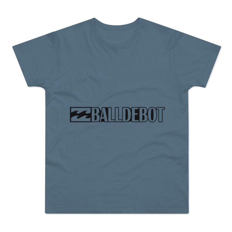 Camiseta hombre punto liso - Azul piedra - Camiseta Ball de Bot