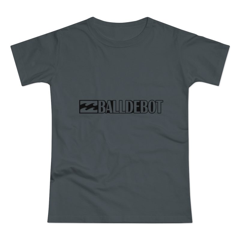 Camiseta mujer punto liso - Gris oscuro - Camiseta Ball de Bot Camiseta mujer punto liso - Gris oscuro - Camiseta Ball de Bot