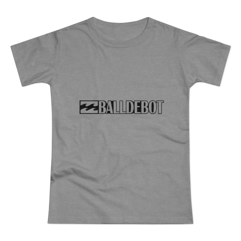 Camiseta mujer punto liso - Gris deportivo jaspeado - Camiseta Ball de Bot