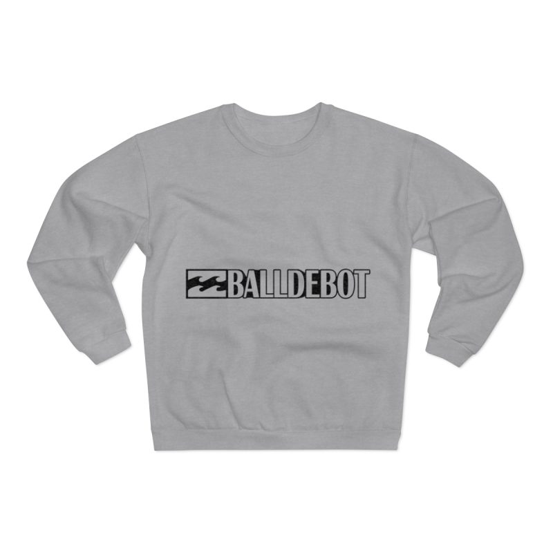 Sudadera cuello redondo premium - Gris jaspeado claro - Camiseta Ball de Bot