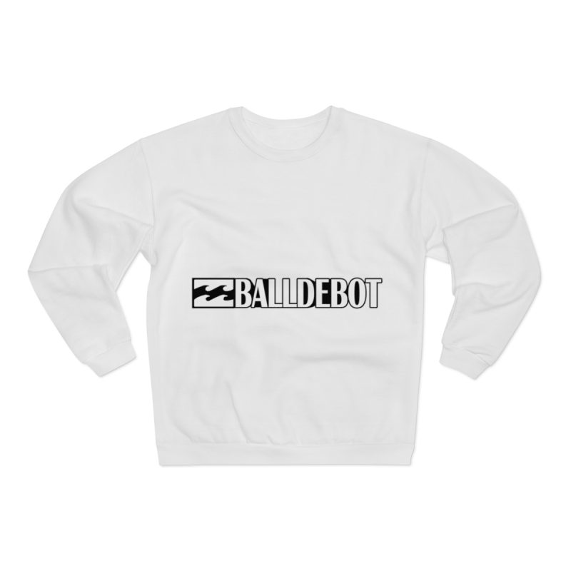 Sudadera cuello redondo premium - Blanco - Camiseta Ball de Bot