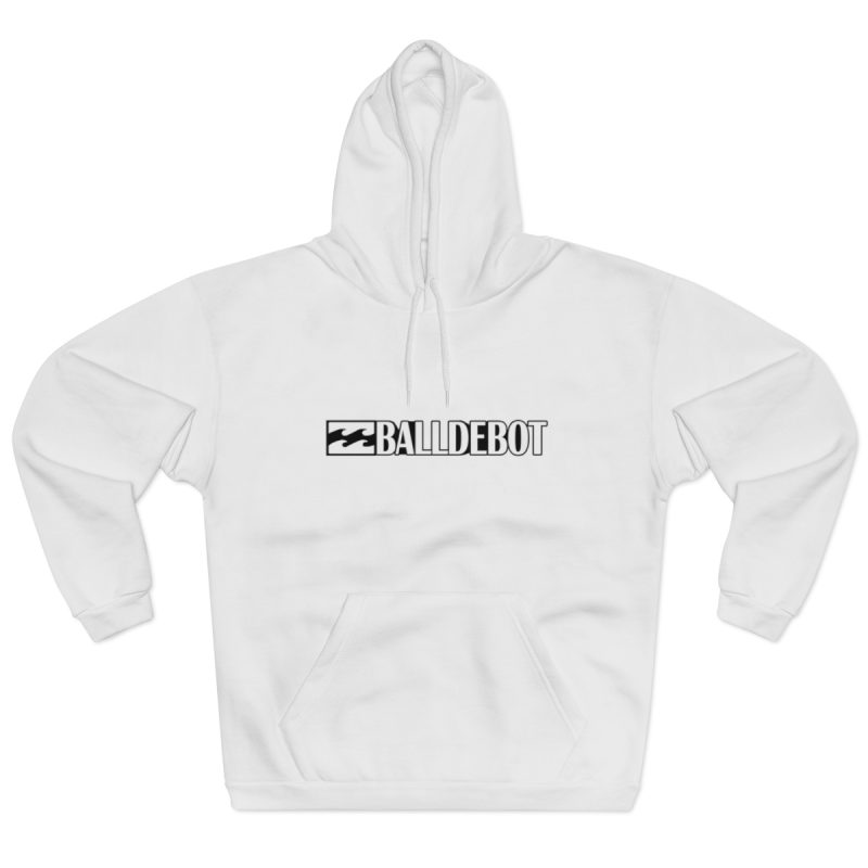 Sudadera con capucha cerrada - Blanco - Camiseta Ball de Bot