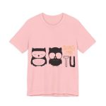 Camiseta jersey manga corta - Rosa - Camiseta «Boig per tu» Camiseta jersey manga corta - Rosa - Camiseta «Boig per tu»