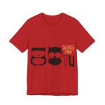 Camiseta jersey manga corta - Rojo - Camiseta «Boig per tu» Camiseta jersey manga corta - Rojo - Camiseta «Boig per tu»