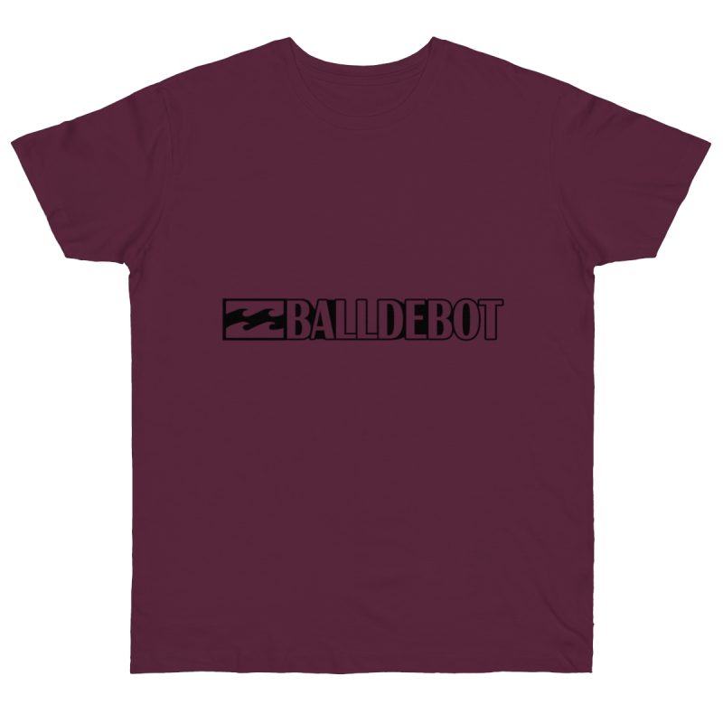 Camiseta punto liso - Burdeos - Camiseta Ball de Bot