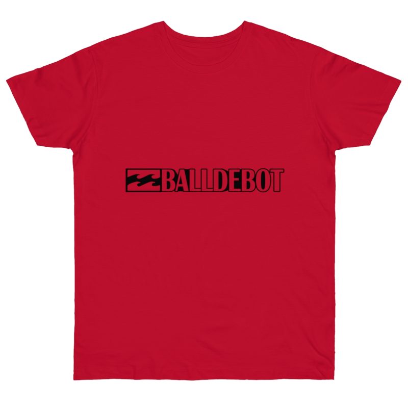 Camiseta punto liso - Rojo profundo - Camiseta Ball de Bot