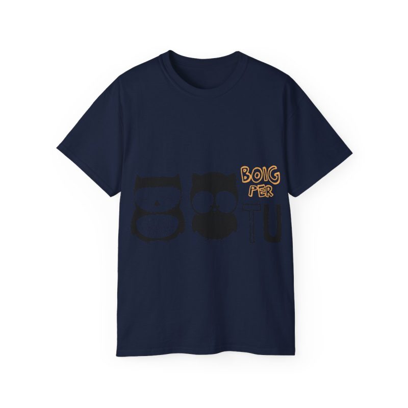 Camiseta ultra algodon - Azul marino - Camiseta «Boig per tu»