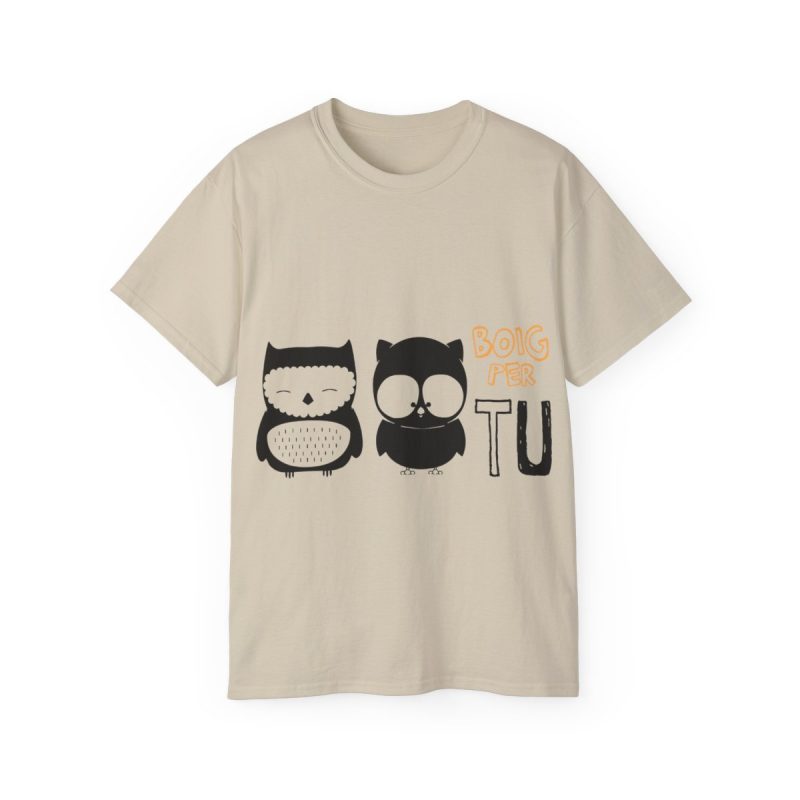 Camiseta ultra algodon - Arena - Camiseta «Boig per tu»