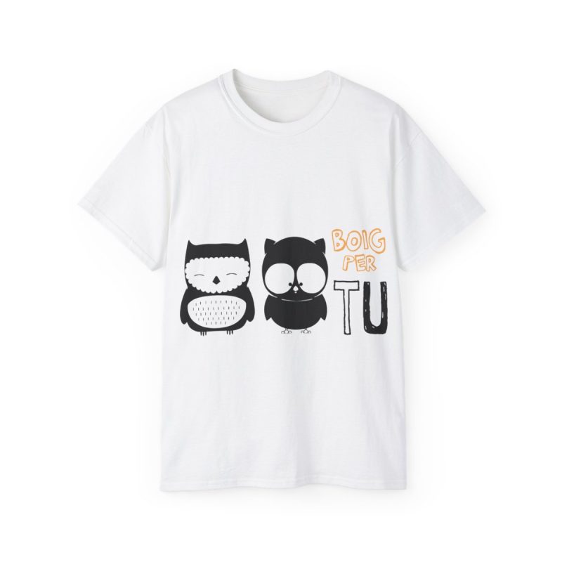 Camiseta ultra algodon - Blanco - Camiseta «Boig per tu»