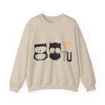 Sudadera cuello redondo - Arena - Camiseta «Boig per tu»