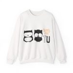 Sudadera cuello redondo - Blanco - Camiseta «Boig per tu»