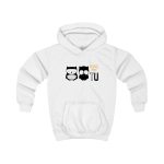 Sudadera con capucha infantil - Blanco artico - Camiseta «Boig per tu»