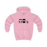 Sudadera con capucha infantil - Rosa bebe - Camiseta «Boig per tu»