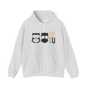 Sudadera con capucha - Gris ceniza - Camiseta «Boig per tu»